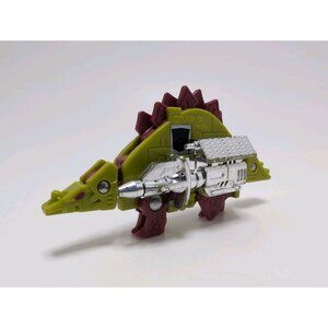 Transformers G1 Cassette Slugfest Stegosaurus Vintage Hasbro 1987 Incomplete